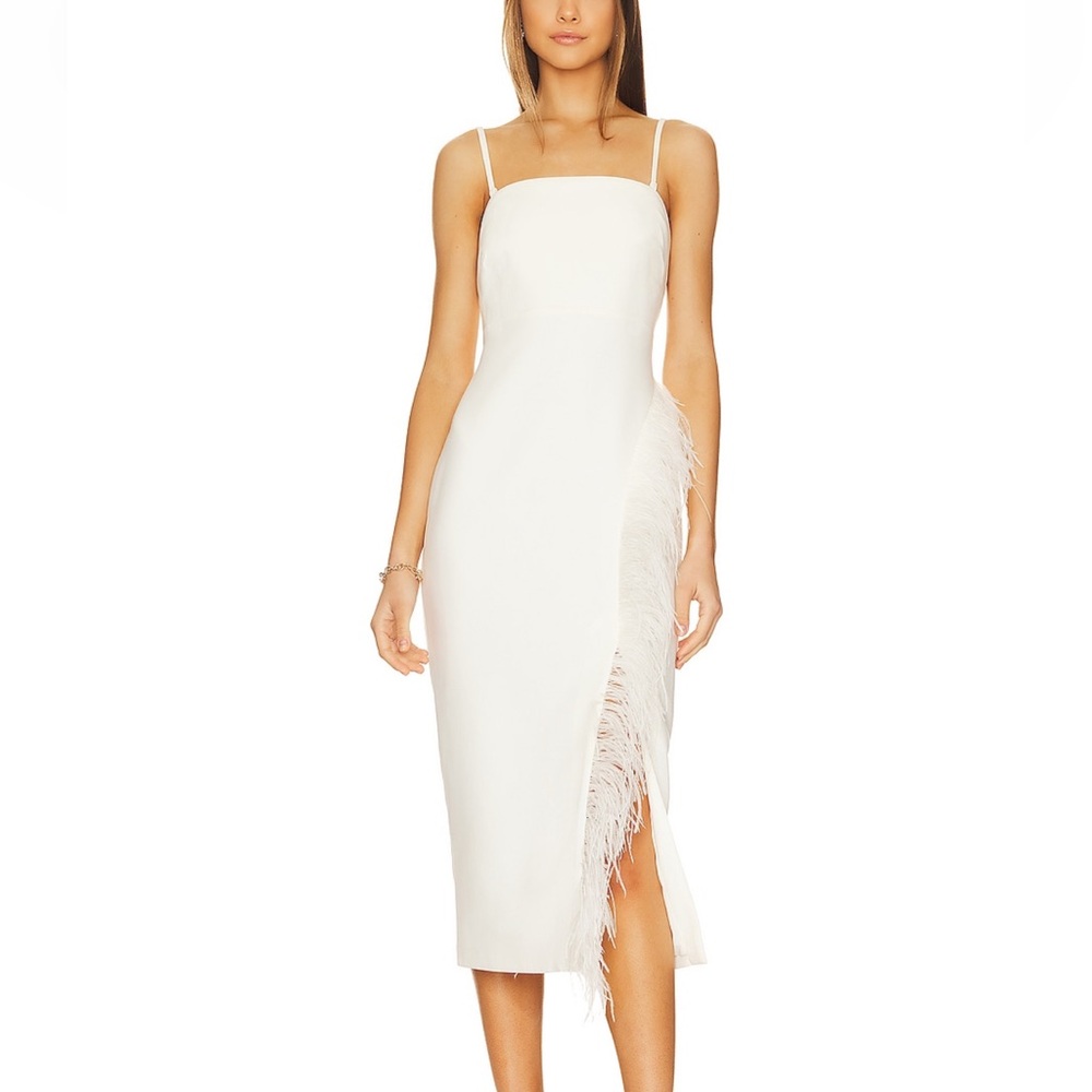 Imani Dress In White